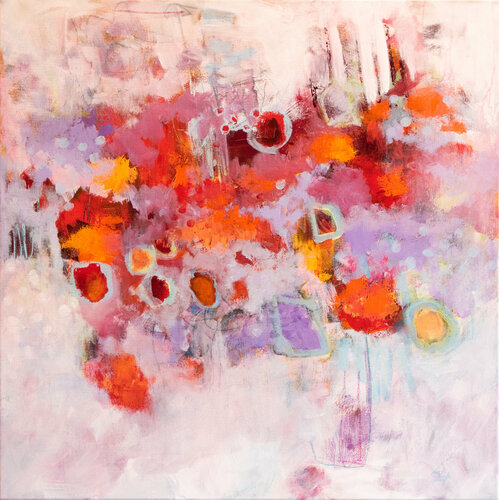 Le printemps de Camille di Chantal Proulx, Pittura in vendita su Singulart