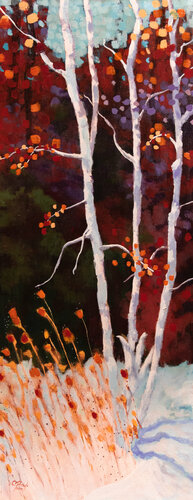 Première neige van Chantal Proulx, Schilderij te koop op Singulart