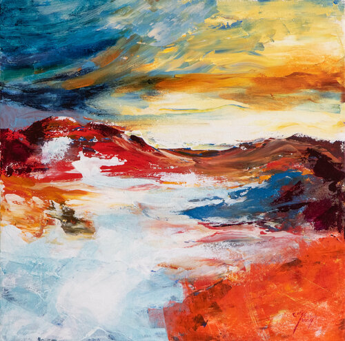 Je reviendrai van Chantal Proulx, Schilderij te koop op Singulart