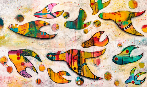 Migration d'automne van Chantal Proulx, Schilderij te koop op Singulart