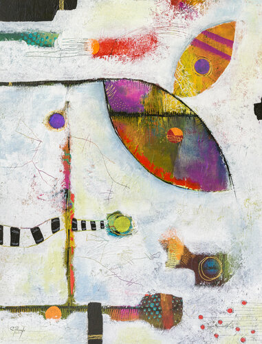 Penser autrement by Chantal Proulx, 회화 for Sale on Singulart