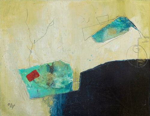 Équilibre précaire van Chantal Proulx, Schilderij te koop op Singulart