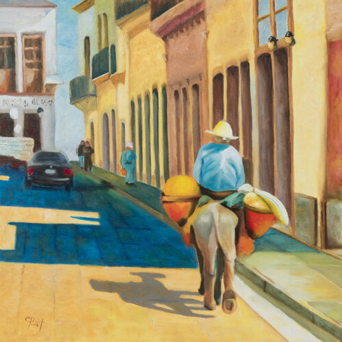 Zacatecas van Chantal Proulx, Schilderij te koop op Singulart