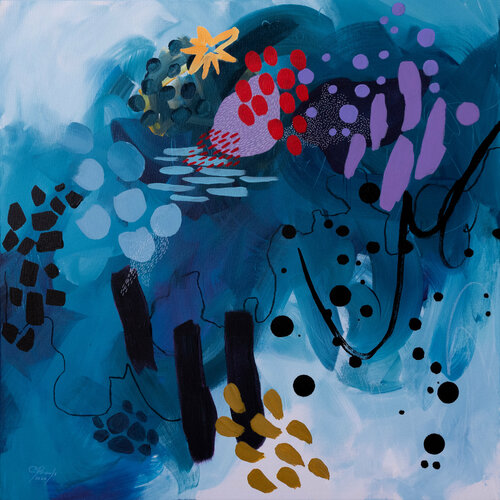 Opal Reef van Chantal Proulx, Schilderij te koop op Singulart