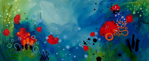 Gracious Garden van Chantal Proulx, Schilderij te koop op Singulart