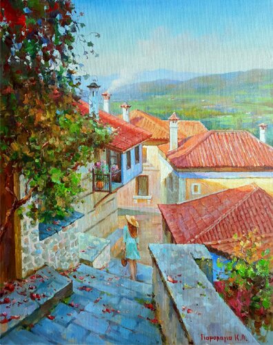 🍂"BEGINING OF AUTUMN"🍂 by Ksenia Yarovaya, Painting for Sale on Singulart