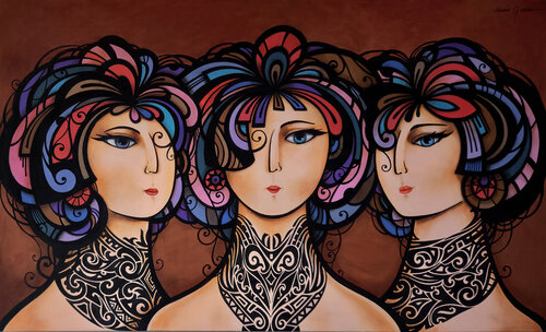 ORACULO DE LAS MUSAS von María Griñó, Malerei kaufen auf Singulart