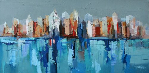 San Remo by Plamen Bibeschkov, 油畫 for Sale on Singulart