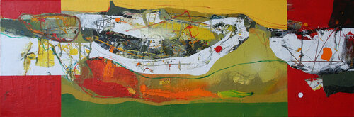 My secret island by Plamen Bibeschkov, 油畫 for Sale on Singulart