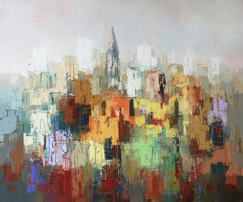 Côte d’Azur V di Plamen Bibeschkov, Pittura in vendita su Singulart