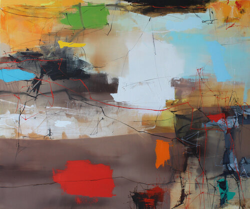 New land di Plamen Bibeschkov, Pittura in vendita su Singulart