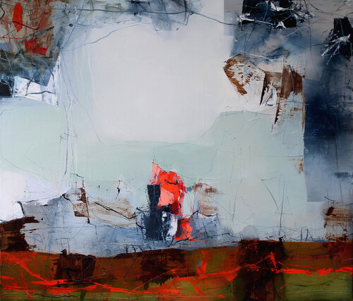 Coast without a harbor di Plamen Bibeschkov, Pittura in vendita su Singulart