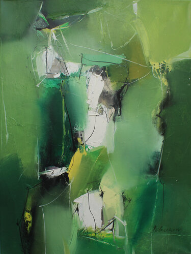 Flight over the lacke di Plamen Bibeschkov, Pittura in vendita su Singulart