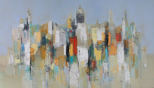 Gordes II di Plamen Bibeschkov, Pittura in vendita su Singulart
