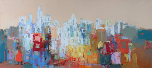 A summer day in Provence di Plamen Bibeschkov, Pittura in vendita su Singulart