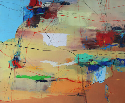 Emotionale Resonanz di Plamen Bibeschkov, Pittura in vendita su Singulart