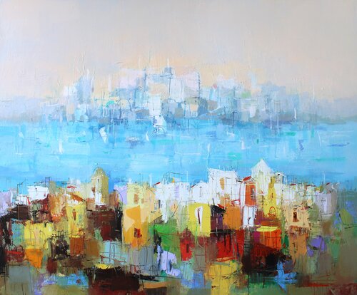 Cavalaire-sur-Mer by Plamen Bibeschkov, 油畫 for Sale on Singulart