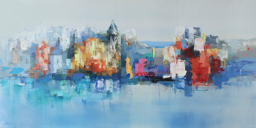 La Salis by Plamen Bibeschkov, 油畫 for Sale on Singulart