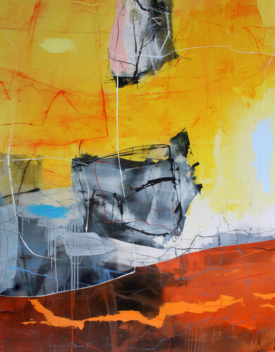 Reflection of Passion di Plamen Bibeschkov, Pittura in vendita su Singulart