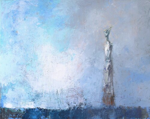 Not alone by Plamen Bibeschkov, 油畫 for Sale on Singulart