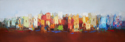 Sehnsucht Süden II by Plamen Bibeschkov, 油畫 for Sale on Singulart
