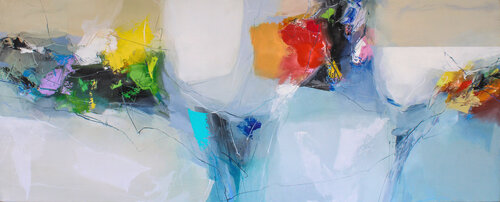 Internes Display by Plamen Bibeschkov, 油畫 for Sale on Singulart