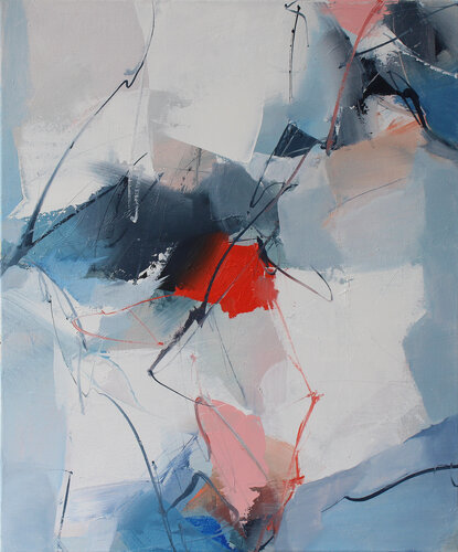 Layers of Disappearance di Plamen Bibeschkov, Pittura in vendita su Singulart