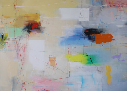 It could be easy by Plamen Bibeschkov, 油畫 for Sale on Singulart