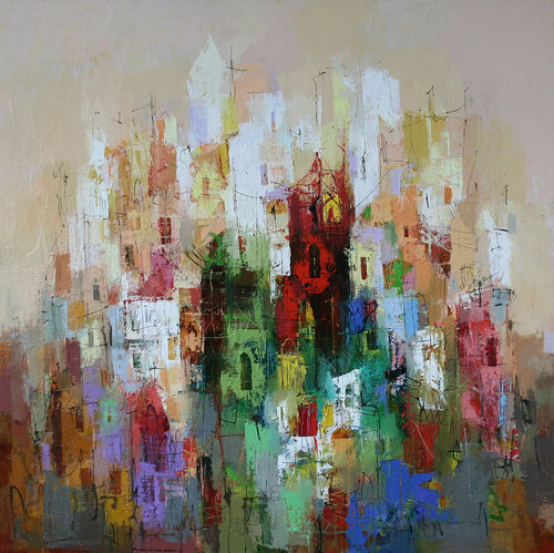 Saint-Tropez di Plamen Bibeschkov, Pittura in vendita su Singulart