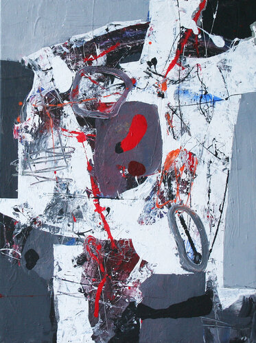 Trying to fly by Plamen Bibeschkov, 油畫 for Sale on Singulart