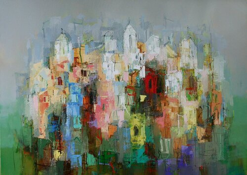 Boulogne-sur-Mer von Plamen Bibeschkov, Malerei kaufen auf Singulart