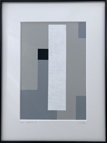 Linear construction II von Sylvie Hamou, Malerei kaufen auf Singulart