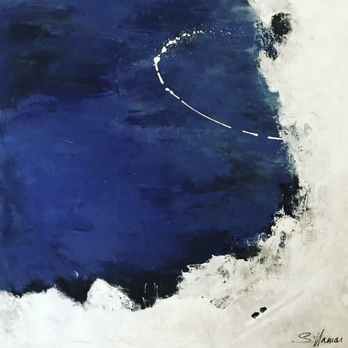 Shooting star van Sylvie Hamou, Schilderij te koop op Singulart