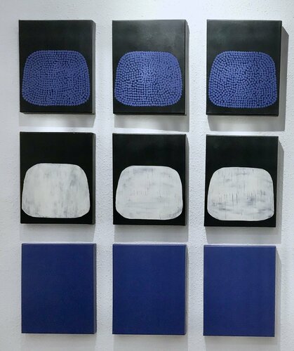 Three times three von Sylvie Hamou, Malerei kaufen auf Singulart