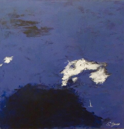 Cloud nine van Sylvie Hamou, Schilderij te koop op Singulart