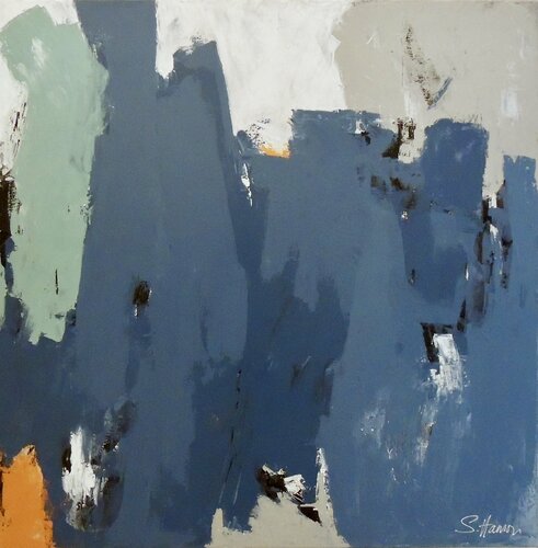 Wander in blue van Sylvie Hamou, Schilderij te koop op Singulart