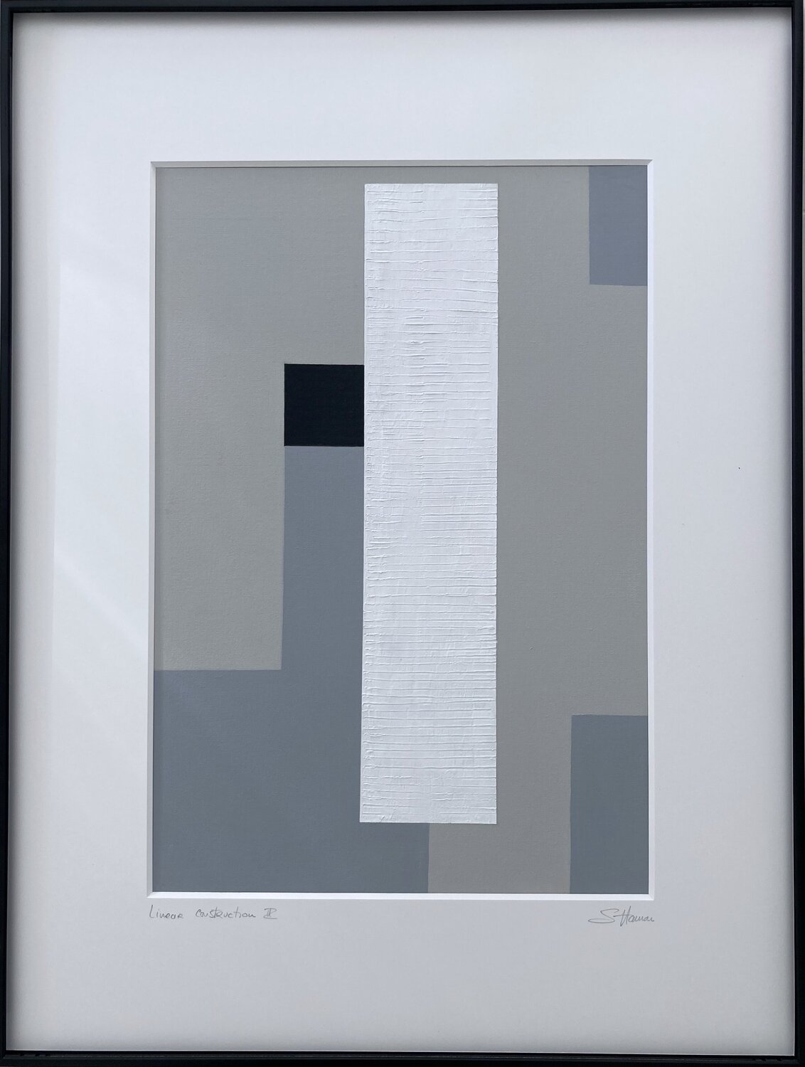 Linear construction II Sylvie Hamou