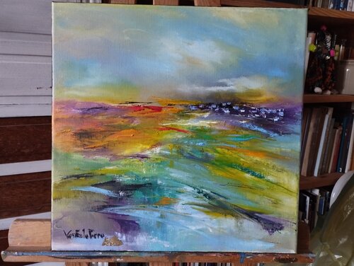 Un petit coin de Bretagne di Beatrice Van Ez-Le Perru, Pittura in vendita su Singulart