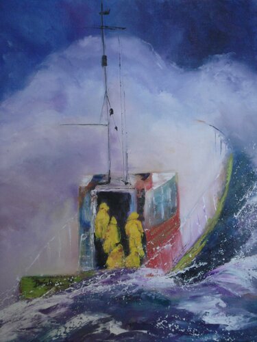 Même pas peur von Beatrice Van Ez-Le Perru, Malerei kaufen auf Singulart