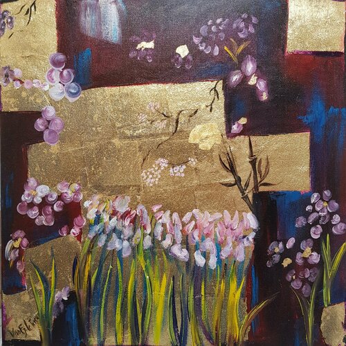 Le jardin d'Alice von Beatrice Van Ez-Le Perru, Malerei kaufen auf Singulart