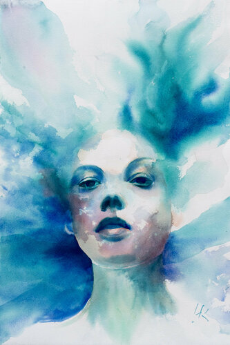 Thais di Yuriy Kraft, Opera su carta in vendita su Singulart