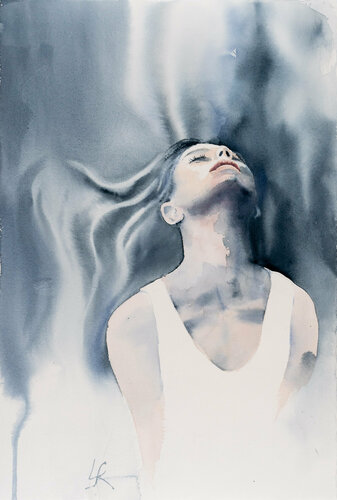 ***ANNA*** by Yuriy Kraft, Work on Paper for Sale on Singulart
