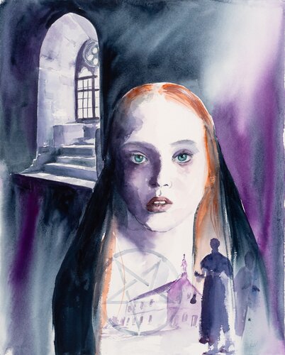 ***SANCTUARY*** by Yuriy Kraft, 종이 for Sale on Singulart
