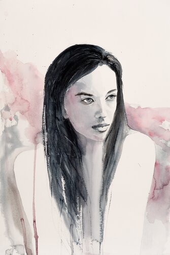 ***RUBY*** by Yuriy Kraft, Work on Paper for Sale on Singulart