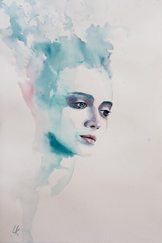 ***ISABELLE*** by Yuriy Kraft, Work on Paper for Sale on Singulart