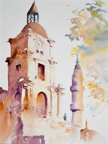 "Southern Echoes" di Yuriy Kraft, Pittura in vendita su Singulart