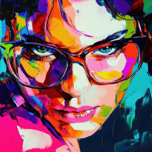"The Mysterious Gaze" von Yuriy Kraft, Druck kaufen auf Singulart