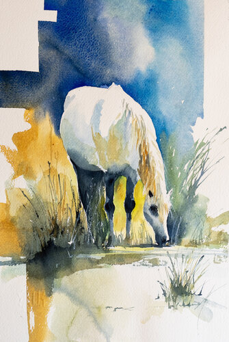 "Grace in Stillness" by Yuriy Kraft, Painting for Sale on Singulart