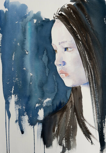 Keiko by Yuriy Kraft, Work on Paper for Sale on Singulart