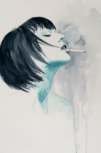 Cassandra by Yuriy Kraft, Work on Paper for Sale on Singulart